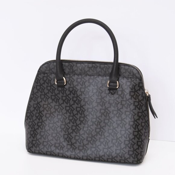 NWOT DKNY Dome Crossbody Tri-Color Handbag Purse Logo Signature w/Gold Tone - Picture 5 of 14